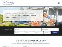 Tablet Screenshot of obrock.de